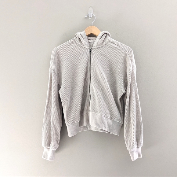 Abercrombie & Fitch Jackets & Coats Abercrombie Fitch Waffle Knit